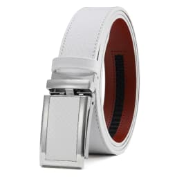 Men Belt Genuine Leather High Quality Buckle Jeans Cowskin Casual Belts Business Cowboy Male Automatic Buckle Belt 115cm 125cm