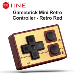IINE Mini Controller for iOS Android PC Phone Gamebrick Retro Gamepad Page-turning Camera Control Portable Keyboard Dual Mode