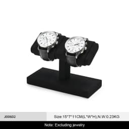 Oirlv Wrist Watch Stand Microfiber Watch Storage Rack Jewelry Bracelet Organizer Rack Bangle Watch Display Holder Showcase Rack