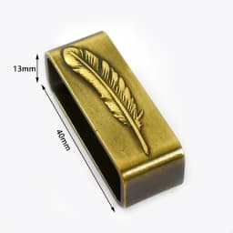 1Pc Deepeel 35/40mm Pure Copper Man Belt Buckle Ring Metal Solid Brass Waistband Loop Clasp Men Belts Leather Crafts Accessories
