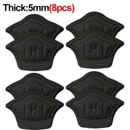 2/8pcs Insoles Patch Heel Pads Sport Shoes Adjustable Size Heel Pad Pain Relief Cushion Insert Insole Heel Protector Stickers