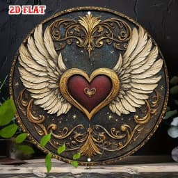 Eye of Horus Round Iron Artwork 7.8 Inch Decorative Wall Hanging for Home Cafe Bar, Religious Collection, Ideal Gift for Friends