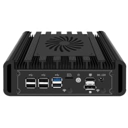 Solid Firewall PC Mini PC 2x10G SFP+ 3x2.5G LANs Intel I3 N305 N300 N150 Mini Computer DDR5 NVMe Proxmox PfSense OPNsense Server