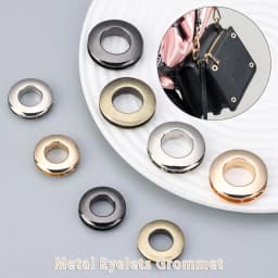 1Pcs High Quality Alloy Hole Metal Eyelets With Screws For Leather Crafts DIY Bag Clothes Belt Ornament Accessories