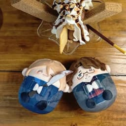 One Pair Hannibal Will Plush Doll Pendant Present Home Decoration Halloween Hannibal Lecter Stuffed Doll Toys Collect XMAS Gift