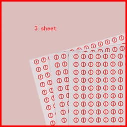 3 Sheets Computer Screw Seal Stickers, Eggshell Fragile Labels, Warranty Void Labels