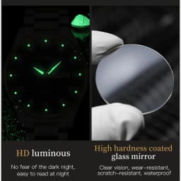 OLEVS Couple Watch Luxury Gold Diamond Dual Calendar Waterproof Watch Fashion Brand Quartz Appointment Clock Couple Watch 5563