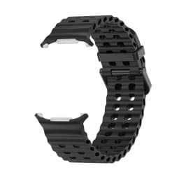NEW Marine Silicone Strap for Samsung Watch Ultra 47mm Bracelet No Gaps Sport Two-Tone Band for Galaxy 8 Ultra Watchband Straps