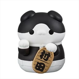 8pcs Q Version Demon Slayer Sitting Ghost Doll Tanjiro Nezuko Inosuke Zenizu Toy Figure Lucky Cat Series PVC Model Birthday Gift