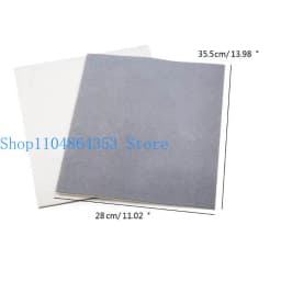 Pack of 2 Gray and Sponge Bead Mats Flocking Beading Trays Jewelry Making Supplies Non-Slip Beading Mat for Women