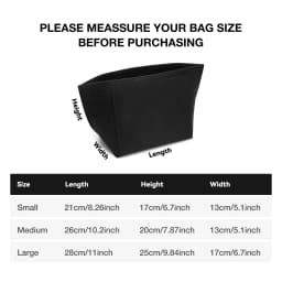 Bag Organizer Handbag Liner Bag Felt Insert Bag Makeup Travel Portable Insert Purse Organizer Large Size Tote Bag Internal Bag