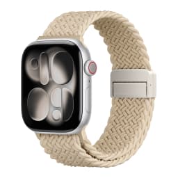 New Braided Strap For Apple Watch Bands 44 40 45 49 42 41 38mm Magnetic Snap Nylon Bracelet iWatch Series 11 9 5 6 8 7 SE Ultra3