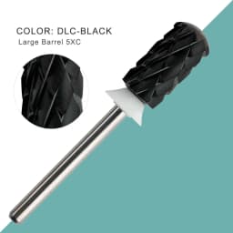 HYTOOS 5XC Safety Barrel Nail Drill Bits 3/32 Smooth Top Carbide Manicure Bit Remove Thick Gel Drills Accessories Supplier
