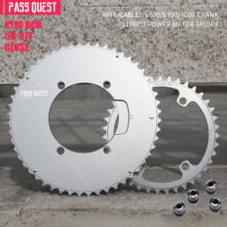 PASS QUEST X110BCD 2X AXS 12s Sprocket AERO Road Bike Gravel Bike
