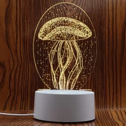 3D LED Lamp Creative 3D LED Night Lights Novelty Illusion Night Lamp 3D Illusion Table Lamp For Home Christmas Decorative Light