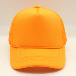 New Trucker Caps Men Women Plain Blank Foam Mesh Baseball Cap With Rope Summer Breathable Outdoor Sport Sun Visor Hats