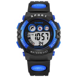 Digital Watch for Kids, Waterproof LED Lights Luminous Watches, Children Wristwatch Boys Students Electronic Wrist Watch