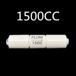 300CC 450CC 800CC 1500CC RO Water System Waste Water Flow Regulater Restrictor 1/4" OD Hose Reverse Osmosis Quick Pipe Fittiing