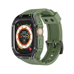 Case+Strap For Apple Watch Ultra 49mm Modification Kit For iWatch Series Ultra 2 49mm Steel Buckle Refit Mod Sports Watch Band