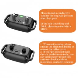 YHLC Smart Automatic Anti Barking Dog Collar HD Digital Display Waterproof Collar For Dog Rechargeable Bark Stopper Stop Barking