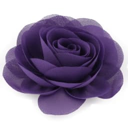 10pcs/lot 20colors 8.5cm Chiffon Petals Poppy Artificial Rolled Rose Fabric Flowers For Wedding Bridal Bouquets Decoration