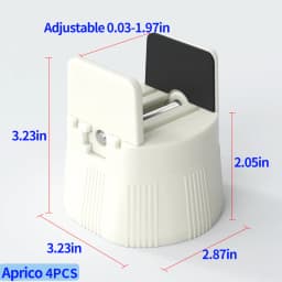 Adjustable Splint-Type Furniture Protection Pads: Moisture-Proof, Shockproof; Fit Table/Chair/Stool Legs, Heightens