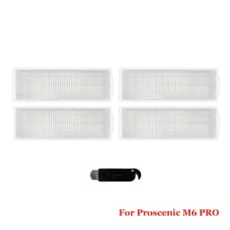 Accessories For Proscenic M6 Pro Robot Vacuum Cleaner Part Main Side Brush Hepa Filter Mop Cloth Pad Replacement Spare Parts