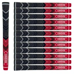 13pcs Golf Grips, Made of Natural Rubber, with Durable Non-Slip Design, Suitable for Men and Women.
