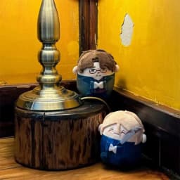One Pair Hannibal Will Plush Doll Pendant Present Home Decoration Halloween Hannibal Lecter Stuffed Doll Toys Collect XMAS Gift