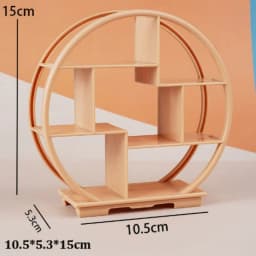 High Quality Mini Dollhouse Miniature Bogu DIY Multistyles Furniture Model Display Scene Decoration Accessories Toy
