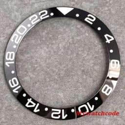 38mm X 30.6mm Watch Bezel Insert Ceramic Mods Replacement Fit For 40mm Automatic GMT SUB SKX 007 Repair Accessories Case Ring