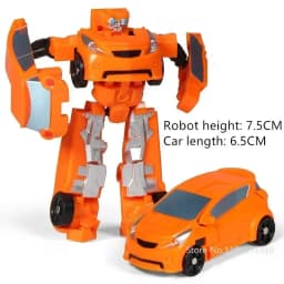 Children Toys Mini Transformation Robot Kit Toys Models 2 In 1 Deformed Car Toy Robots Toys for Kids Gift Action Figure