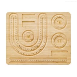 Bead Board Bracelet Beading Jewelry Making Tray Workbench Size Measuring Plate Craft Tool Accessories F0S4