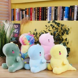 25~60CM Ultra Soft Dinosaur Plush Toy Down Cotton Kawaii Dino Plushie Peluche Animal Dolls Pillow Party Prop Decor Kids Gift