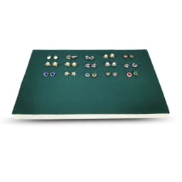 216 Holes Earrings Display Pad Studs Earrings Storage Jewelry Tray Inner Jewelry Box Insert Pad DIY Sponge Mat 33.5*22.5*1cm