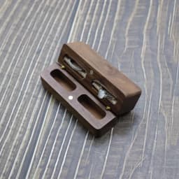 Wood Engagement Ring Box for Proposal - Wood Ring Box - Small Engagement Ring Box - Ring Holder