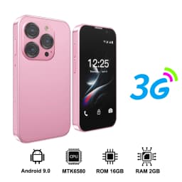 SERVO 16SE Ultra Mini Pocket Smartphone 16GB ROM 3G WCDMA Android 9.0 WiFi Dual SIM Face Unlock Play Store 3.0" Screen Cellphone
