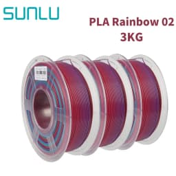 SUNLU 3 Rolls PLA PETG 3D Filament 1KG 1.75mm +/-0.02MM 3D Printing Filament Neatly Wound Filament Vacuum Packing Fast Shipping