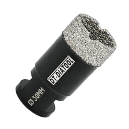 DT-DIATOOL Drill Bit M14 Porcelain Tile Crowns for Tile Granite Marble 1pc Collet, Crown Porcelain Hole Saw