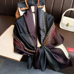 Luxury Design 180X90CM Long Shawls Beach Women Square Scarves Popular The Four Seasons Bandanna Sunscreen New Style Silk Scarf