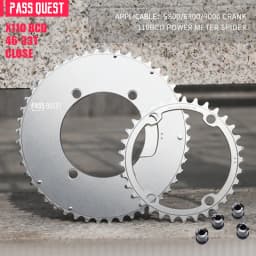 PASS QUEST X110BCD 2X AXS 12s Sprocket AERO Road Bike Gravel Bike