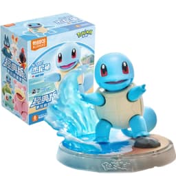 BLOKEES Pokemon Figure Pikachu Bulbasaur Squirtle Charizard Eevee Ceruledge Greninja Action Figure Toys Collect Christmas Gift