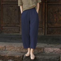 Loose Casual Cotton Harem Pants Thin Nine Points Women's Pants plus Size Summer Clothes Comfortable Elastic Loose Fit