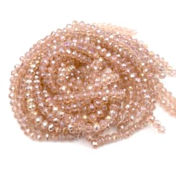 2 3 4 6 8mm Crystal Beads Faceted Rondelle Glass Loose Spacer Beads DIY for Jewelry Making Bracelets Earrings Needlework #02996