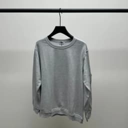 Prowow Men Solid Round Neck Sweatshirts Hip-hop Loose Sports Pullover Top Male Zipper Pocket Decoration Sports Shirt