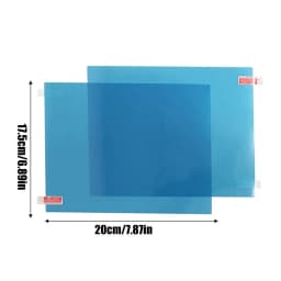 1 Pair Car Rear View Mirror Waterproof Film Car Rearview Mirror Rain Film Clear Sight In Rainy Days Auto Accessories