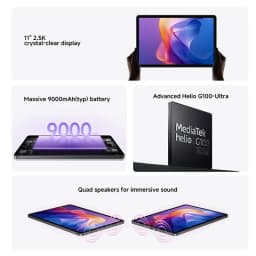 Global Version Xiaomi Redmi Pad 2 9000mAh Battery MTK Helio G100-Ultra 11' Display Fast Charging 90Hz Tablet 8MP HD Camera