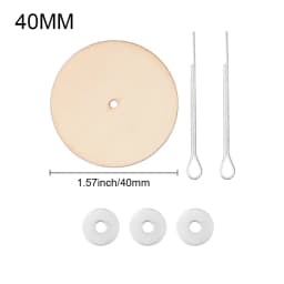 10 Sets Wood Joints Connectors For Handmade Teddy Bear Craft Children Kids Toy DIY Scrapbooking Manual Handicraft Accessory