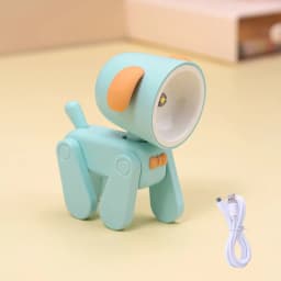 New Mini Night Light USB Rechargeable Table Lamp Cartoon Desktop Ornament Dormitory Bedroom Ambient Light Holiday Children Gifts