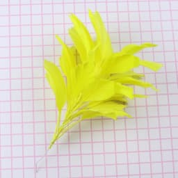 10-12inch Multicolor Turkey Goose Feather Flower Triangle Tipped Coque Free Bendable Feather Plumas Crafts DIY Lady Headdress
